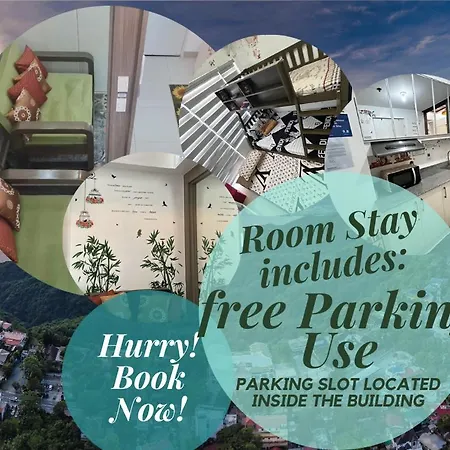 Cool At Wind Residences Tagaytay With Free Use Of Parking Space At Basement Building